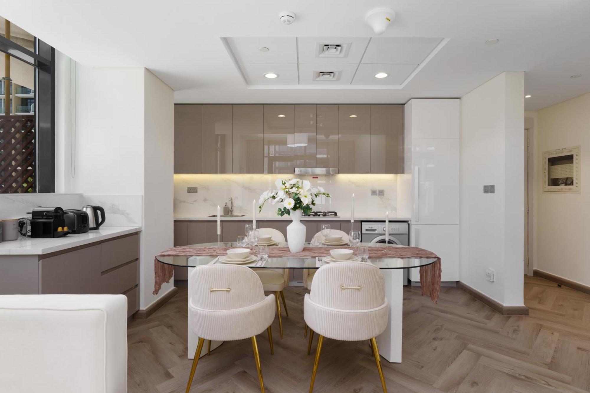 Apartment Chic 1br In Azizi Riviera, Meydan *