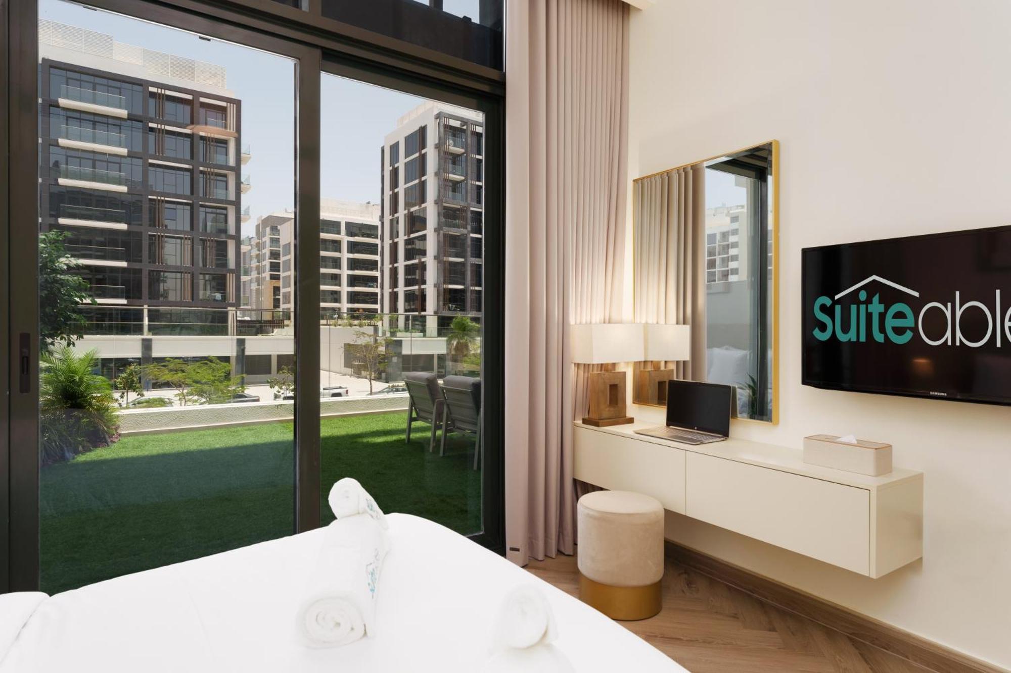Chic 1br In Azizi Riviera, Meydan Apartment