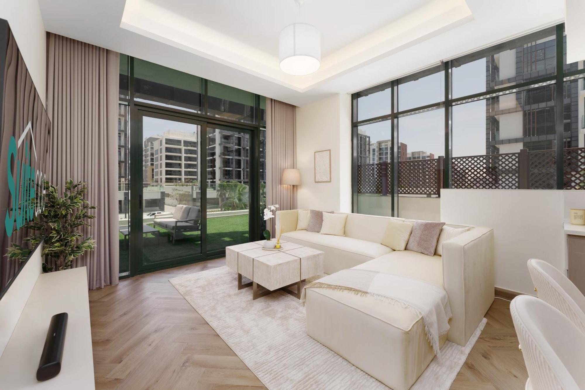 Chic 1br In Azizi Riviera, Meydan Apartment